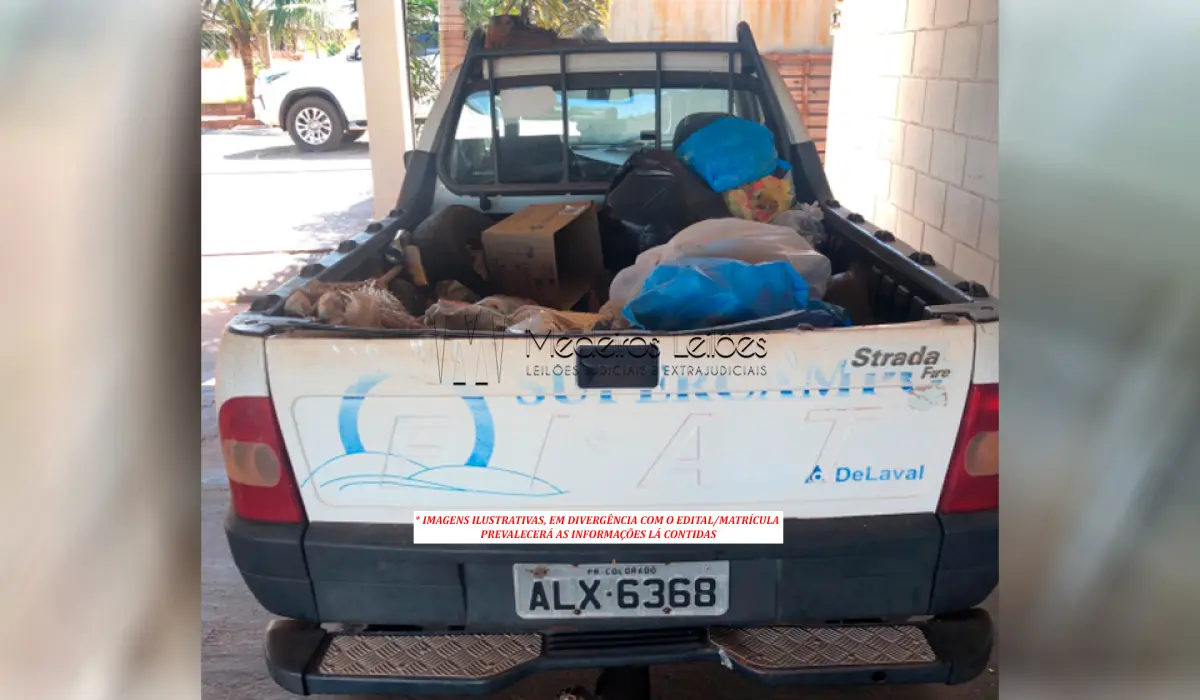 LOTE 004 - VEICULO FIAT/STRADA FIRE (ANO 2004/2005)