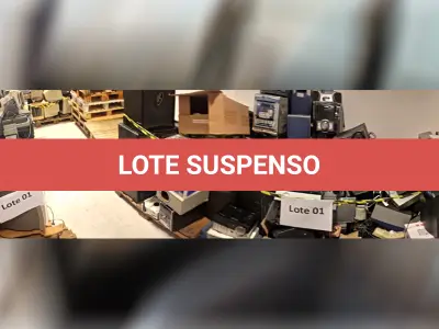 LOTE 001 - EQUIPAMENTOS DE AUDIO E VIDEO