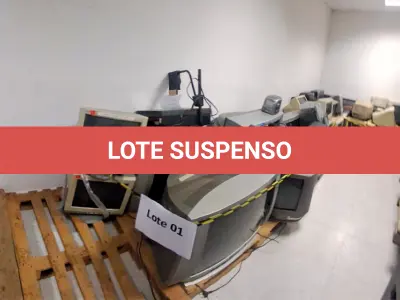 LOTE 001 - EQUIPAMENTOS DE AUDIO E VIDEO