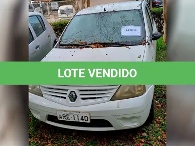 LOTE 062 - VEÍCULO - RENAULT/LOGAN AUTENTIC 1.0 16V