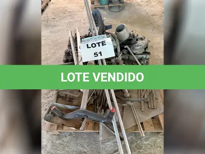 LOTE 051 - SUCATA - MATERIAL DE ALUMÍNIO