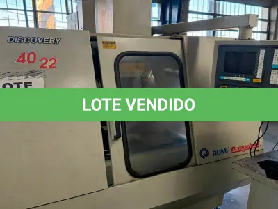 LOTE 006 - CENTRO DE USINAGEM ROMI DISCOVERY MOD 4022