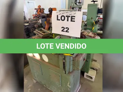 LOTE 022 - EQUIP. INDUSTRIAL -  GERADORA DE ENGRENAGENS