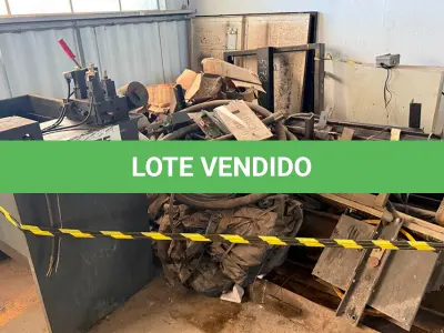 LOTE 048 - EQUIPAMENTOS DIVERSOS (SUCATAS) - SISTEMA DE ELEVAÇÃO