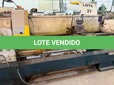 LOTE 027 - EQUIP. INDUSTRIAL - TORNO MECÂNICO