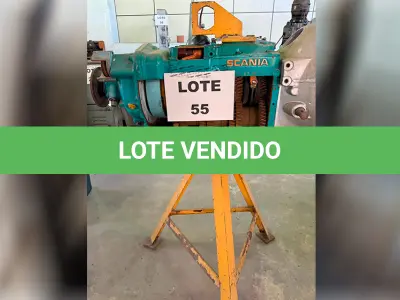 LOTE 055 - SUCATAS - CAIXA DE VELOCIDADE (SCANIA - CORTES)