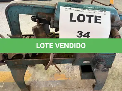 LOTE 034 - FERRAMENTAS - SERRA MECÂNICA