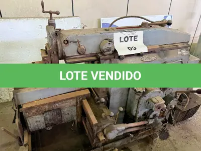 LOTE 009 - FERRAMENTAS - PLAINA HIDRÁULICA