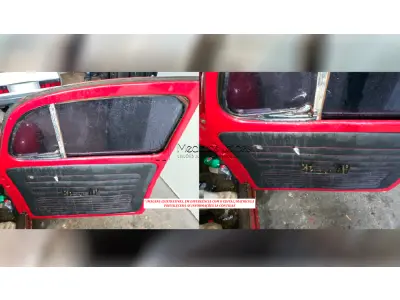 LOTE 003 - FUSCA 1300 - ANO 1976 VERMELHO